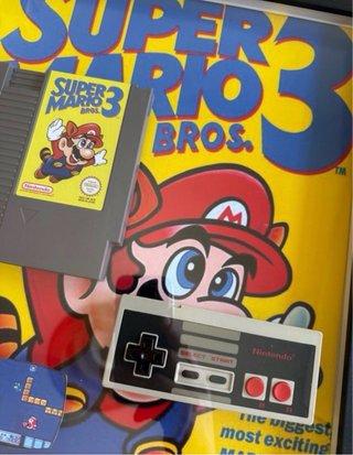 Cuadro Super Mario Bros 3 NES Nintendo