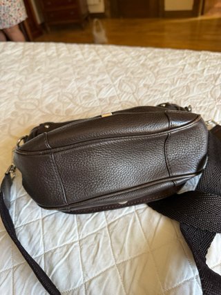 Bolso Purificación García piel marrón