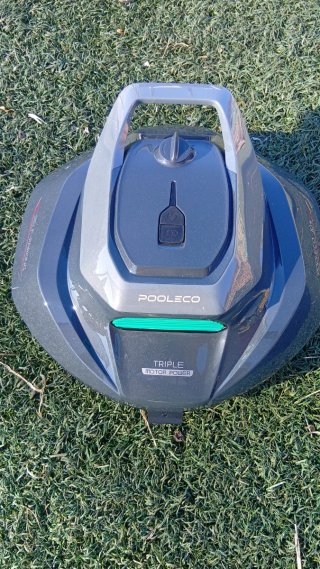 Robot Limpiafondos POOLECO Gris/Verde