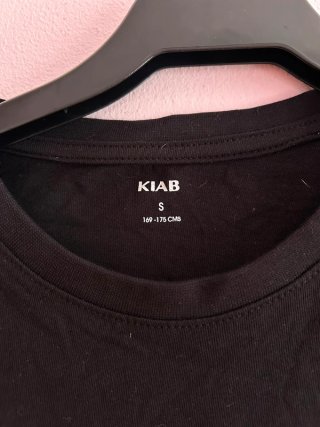 Camiseta Negra Guerrero Intrepido Talla S