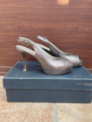 Zapatos de tacón Pedro Miralles Plata - Talla 39