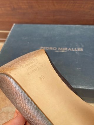 Zapatos de tacón Pedro Miralles Plata - Talla 39