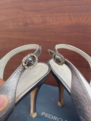 Zapatos de tacón Pedro Miralles Plata - Talla 39
