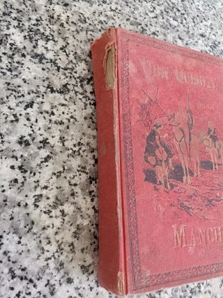 Libro Antiguo Don Quijote 1895