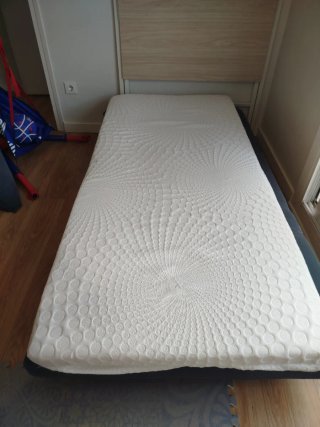 Sobre colchon Topper Viscoelástico Sense 90x190 7c