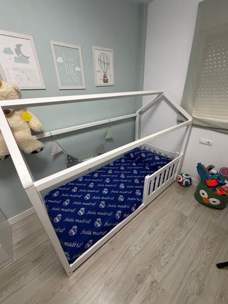 Cama Montessori Blanca