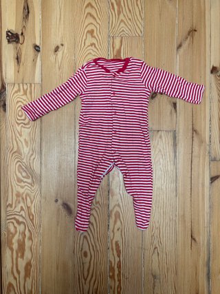 Lote 8 Pijamas Bebé Invierno con Pies 0-3 meses