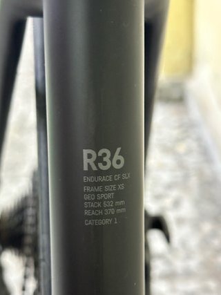 Canyon Endurace CF SLX Di2 (Talla XS)- Carbono Top