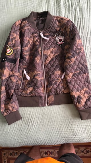 Cazadora Bomber Camuflaje Talla XS