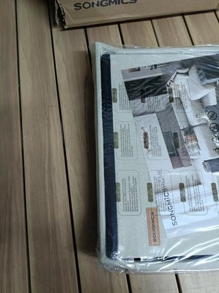 SONGMICS Banco de 38 cm con almacenamiento