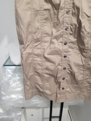 Vestido beige Claudia Sträter