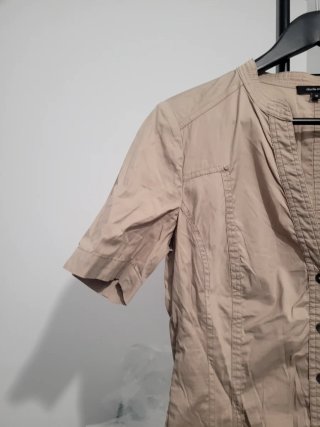 Vestido beige Claudia Sträter