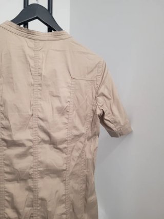 Vestido beige Claudia Sträter