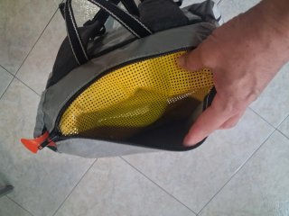 Mochila barranquismo Rodcle 35 litros.