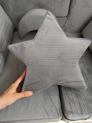 Sofá modular infantil gris