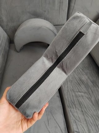 Sofá modular infantil gris