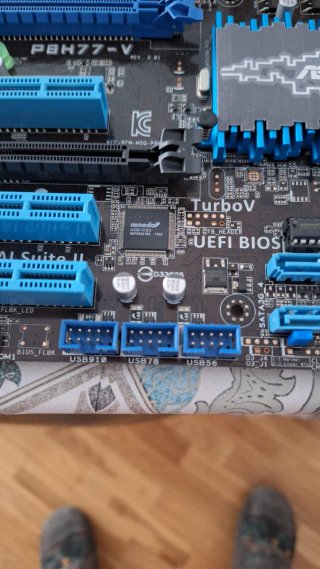 Placa Base ASUS P8H77-V + i5 3470 3.200 Mhz