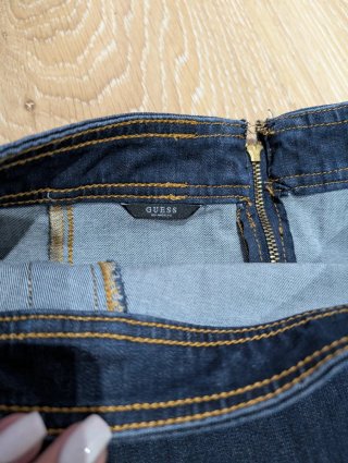 Falda vaquera Guess azul