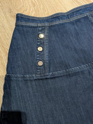 Falda vaquera Guess azul