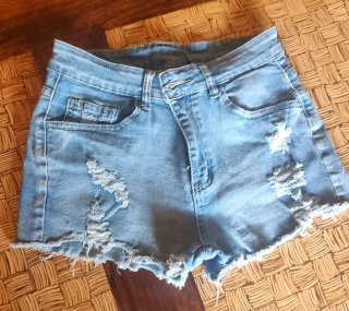 Lote 3 shorts vaqueros