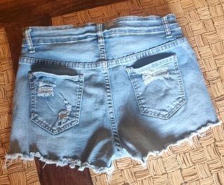 Lote 3 shorts vaqueros