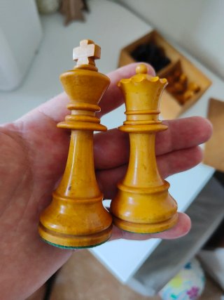 Set Piezas Ajedrez Madera