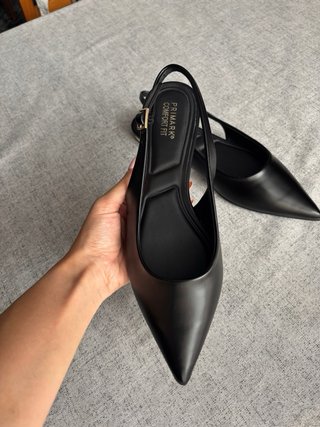 Zapatos stiletto sin tacón