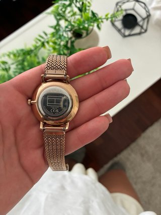 Reloj Tommy Hilfiger Mujer Dorado Rosa