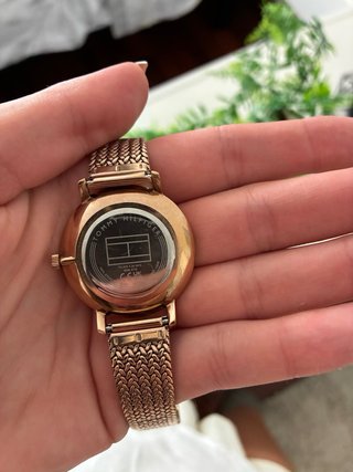 Reloj Tommy Hilfiger Mujer Dorado Rosa