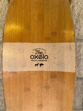 Longboard de madera Oxelo