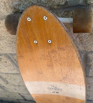 Longboard de madera Oxelo