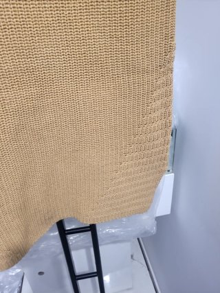 Vestido de punto sin mangas beige Talla única