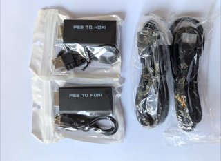 Lote Accesorios PS1 PS2 PSP: HDMI, Memory Card