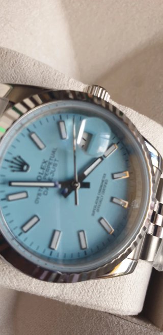 Datejust Oyster Azul Tiffany