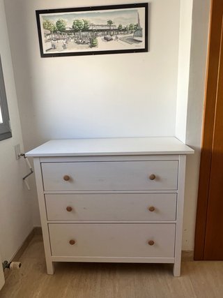 Cómoda Hemnes Ikea Madera Blanca