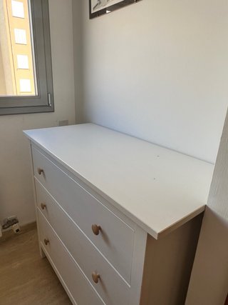 Cómoda Hemnes Ikea Madera Blanca