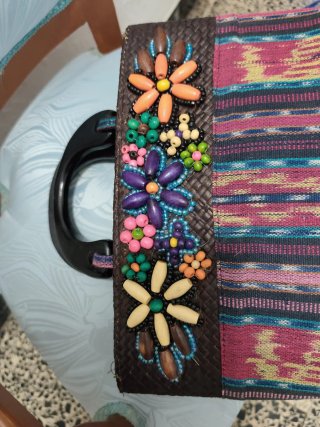 Lote Bolso Mano Mujer + Cartera Marrón