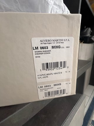 Sneakers Alviero Martini Prima Classe Beige/Bianco
