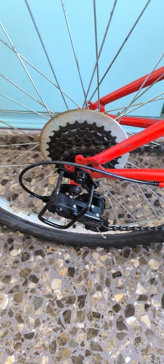 Bicicleta DENBIKE 24 Roja