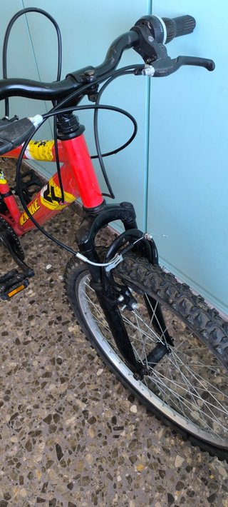 Bicicleta DENBIKE 24 Roja