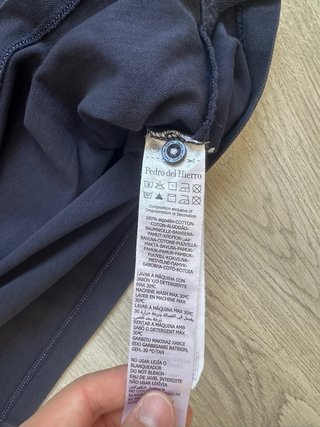Polo azul marino Pedro del Hierro
