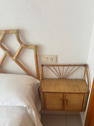 Dormitorio mimbre