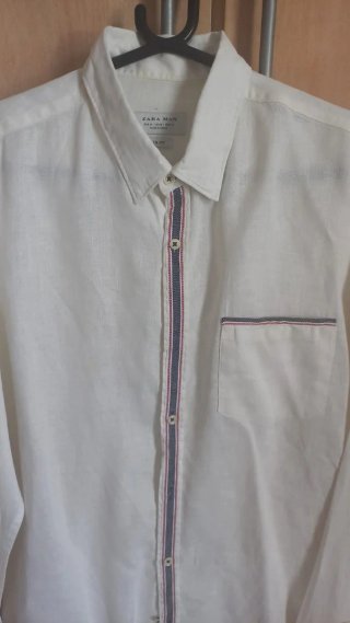 Camisa Zara Lino Talla M