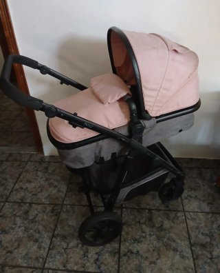 Carro de bebé niña rosa