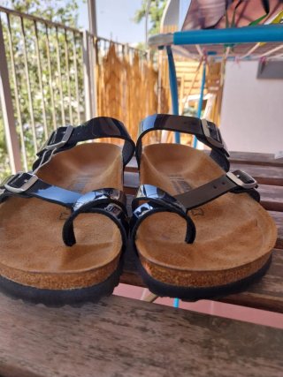Sandalias Birkenstock Mujer Talla 42 Negras