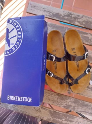 Sandalias Birkenstock Mujer Talla 42 Negras