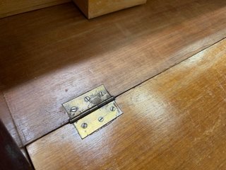 Escritorio Bureau Madera de Nogal Maciza