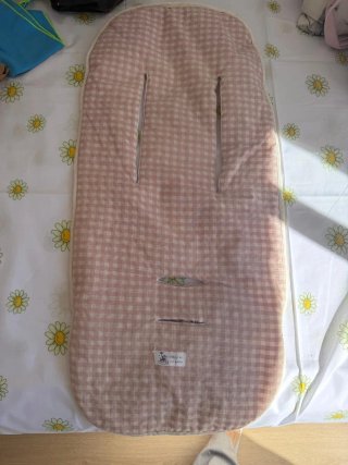 Funda para silla de paseo a cuadros