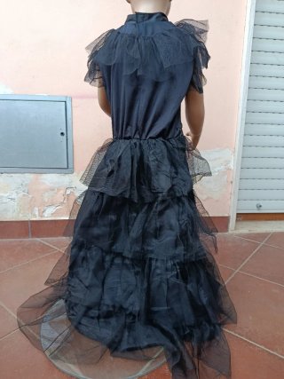 Costume carnevale /halloween Regina Notte tg 10 an