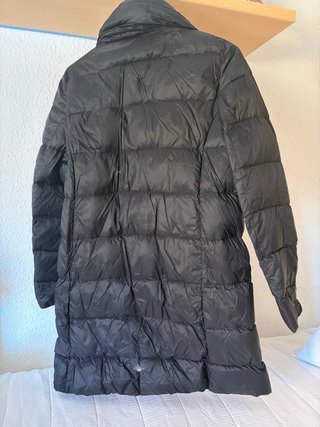 Chaquetón Mango Negro Mujer